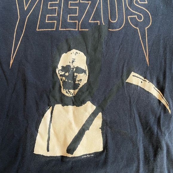 Yeezus Wes Lang Grim Reaper Shirt - Picture 5 of 13
